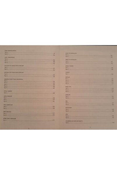 Cantaş Yayınları Arabic Grammar Test Method Exam Preparation - Nahiv