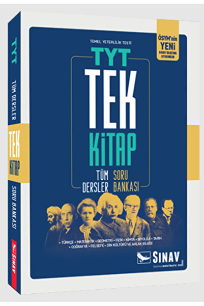 Sınav Yayınları Tyt Tüm Dersler Soru Bankası Tek Kitap