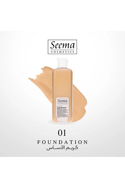 SEEMA Sima face and body foundation 01