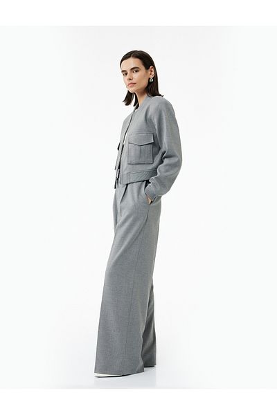 Koton Wide Leg High Waist Palazzo Pants with Pockets
