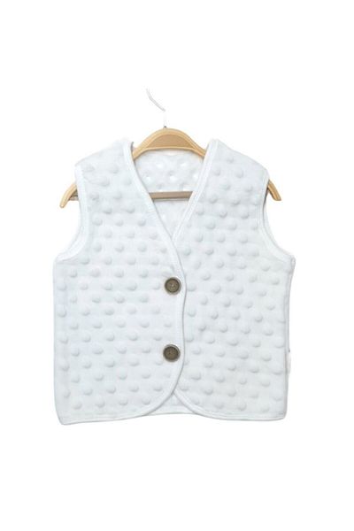 MAXI DRY Unisex Textured Fleece Vest, 6-12-18-24 Months