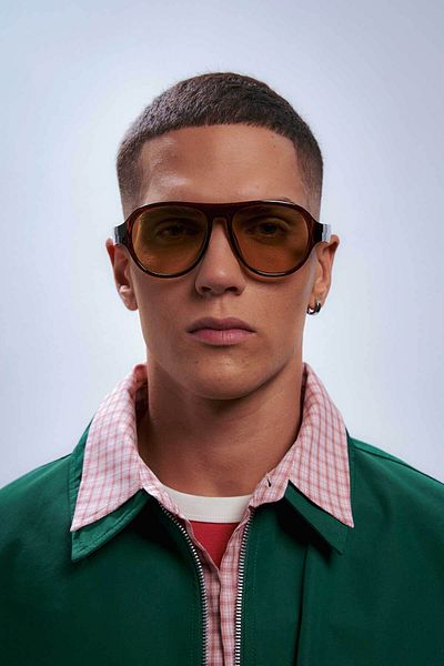 Bilge Karga Arbor Brown Brown Men's Sunglasses