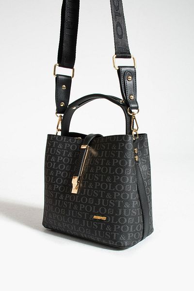 Just Polo JP حقائب كتف نسائية أصلية من Just Polo مناسبة للاستخدام اليومي متوسطة الحجم وكبيرة الحجم بحزام عريض