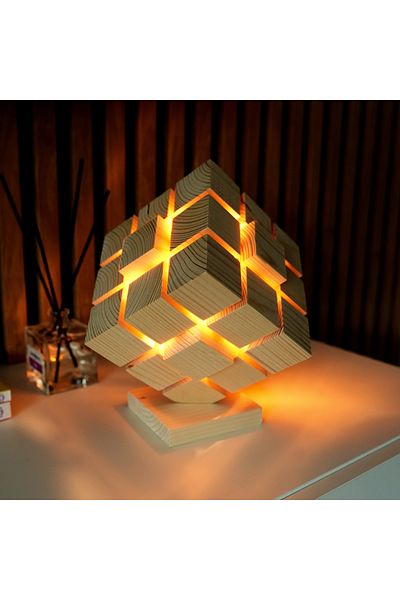 OEM Wooden Lamp, Elegant Design
