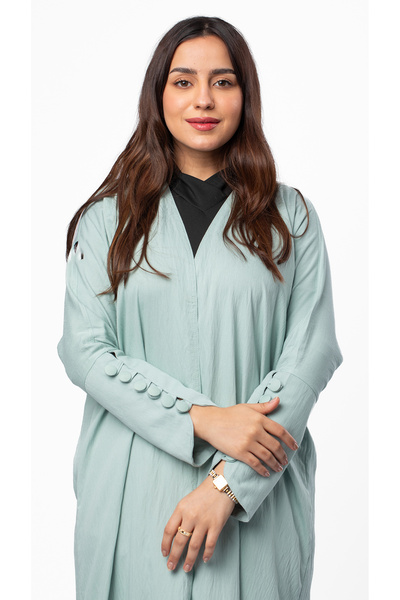 outline Tiffany Linen Summer Abaya