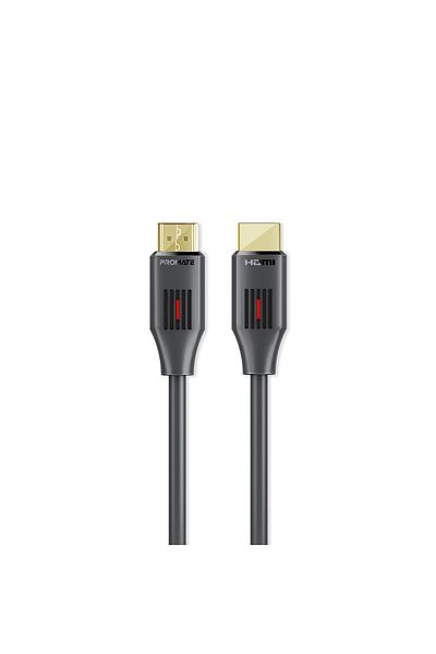 Promate Hdmi (3-meter ) Cable, 4k@60hz Hdmi To Hdmi Slim With 3d Video Support, 18gbps Bandwidth