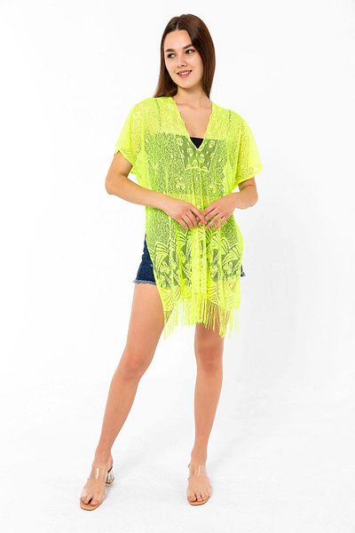 Axesoire 13335 Διχτυωτό Neon Green Pareo