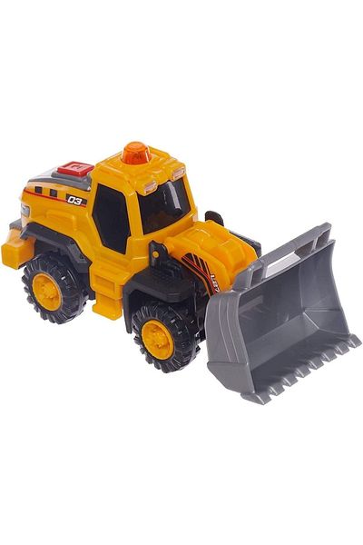 tmtoysandmore لعبة آلة البناء ديكي لايت آند ساوند أصلي 16 سم
