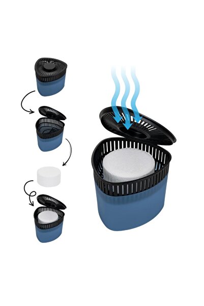 Saban Mavi, Şeftali Üçgen - Nem Alıcı Aparat + Rutubet Giderici Tablet (500 Gram)