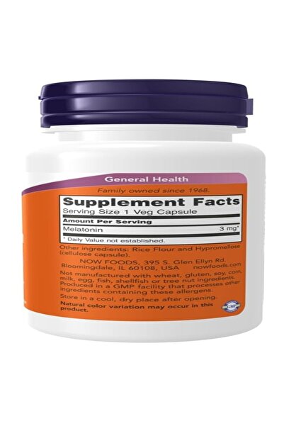 Now Melatonin 5mg Vcaps 60s