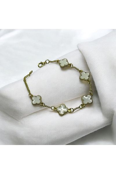 Feel To Fashion White Steel Bracelet