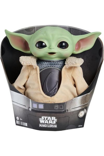 TOYFEST ستار وورز ماندالوريان ذا تشايلد جروجو - لعبة شخصية قطيفة فائقة الرفاهية بيبي يودا 28 سم