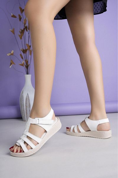 Capella 860 Black Genuine Soft Leather Anatomical Women's Sandals