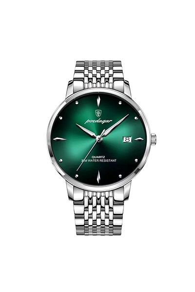 POEDAGAR 868 Days Calendar Special Color Dial Men's Wrist Watch