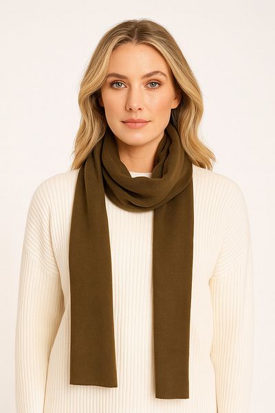 Sebir Moda Single Color Classic Scarf
