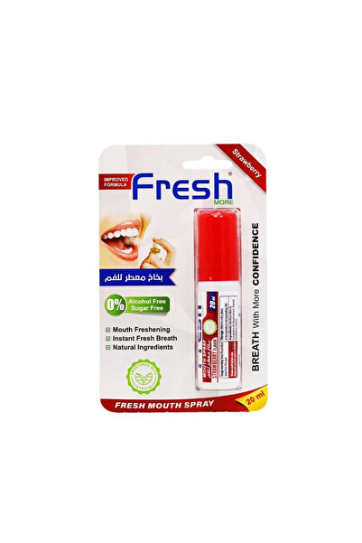 Fresh فريش مور بخاخ معطر للفم بالفراولة - 20 مل