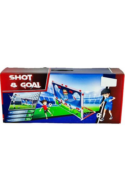 Boldy Miniature Goal Targeted Football Game Targeted Football Goal Soccer Training Goal Shooting and Goal Game