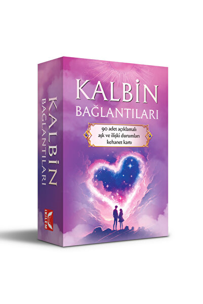 İkilem Yayınevi Kalbin Bağlantıları / 90 Adet Açıklamalı Aşk ve İlişki Durumları Tarot Kehanet Kartı
