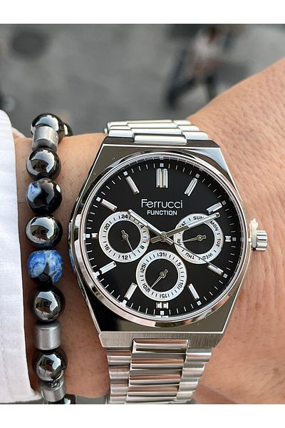 Ferrucci New Season Men's Wristwatch, Active All Functions, 2 Years Warranty, Waterproof