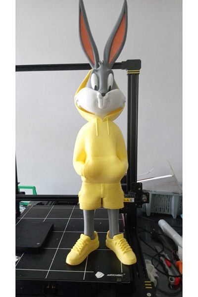 HLSNC Bugs Bunny Figure - Special Design 56 cm (Yellow)