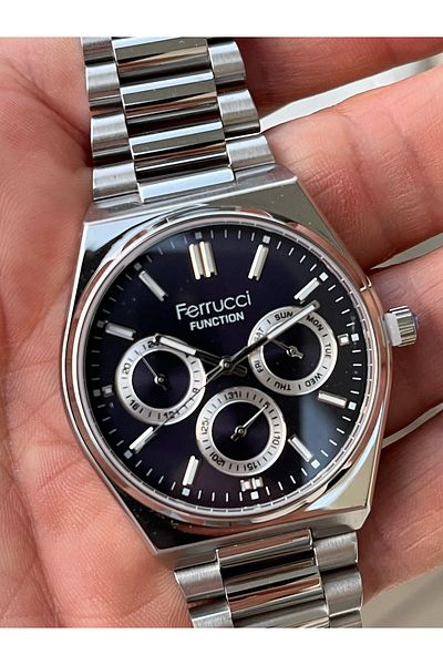 Ferrucci New Season Men's Wristwatch, Active All Functions, 2 Years Warranty, Waterproof