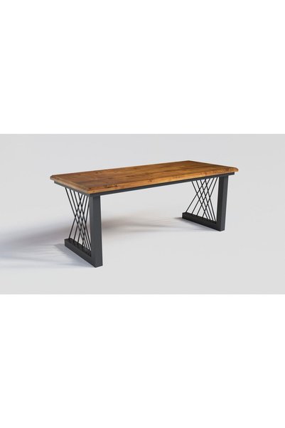 NT Concept Ntconcept Onix Doğal Ağaç Ofis Masası(85CM-220CM)