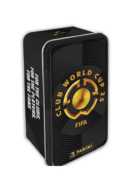 Panini Club World Cup 25 Trading Card Tin Box