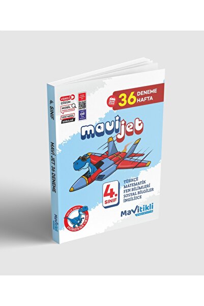 Mavitikli Yayıncılık 4.sınıf Mavijet 36 Hafta Deneme