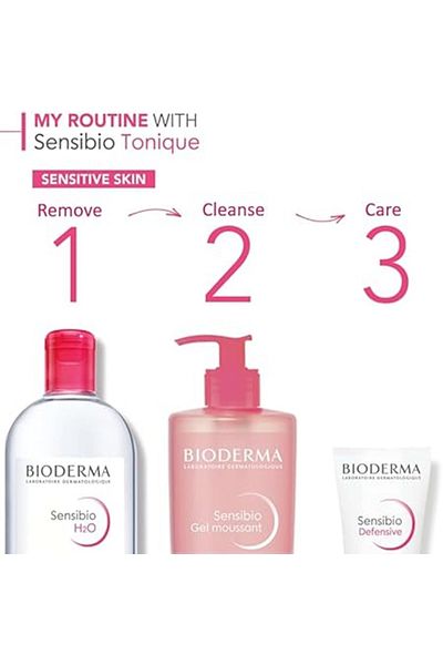 Bioderma Sensibio Gel Moussant Cleansing Foaming Gel Face Wash