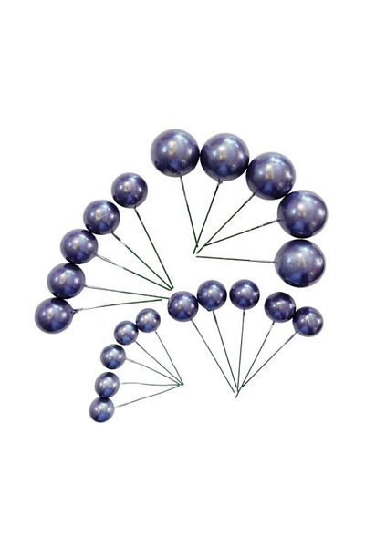 Pastaland Cake Decorating Ball Gilded Purple