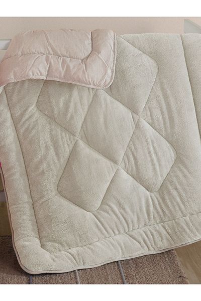 NANOSOFT Welsoft Baby Quilt Beige