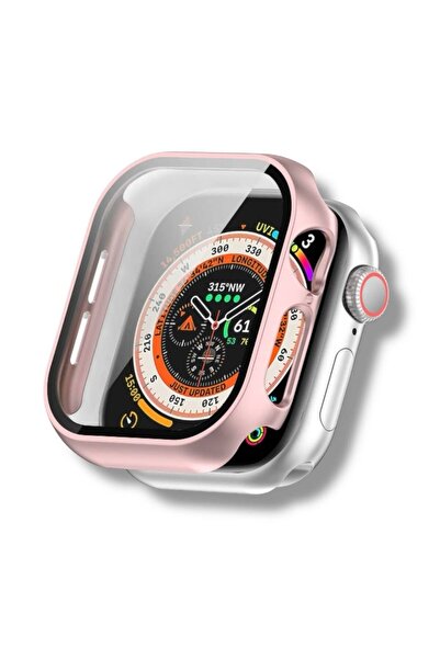 Bruntoo BR Apple Watch Series 1/2/3 38 mm Kasa ve Ekran Koruyucu Mika Kılıf .