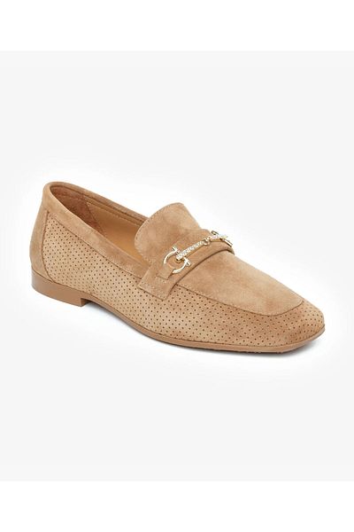 Greyder Women's Tan Genuine Leather Casual Shoes 5Y2Ra34800