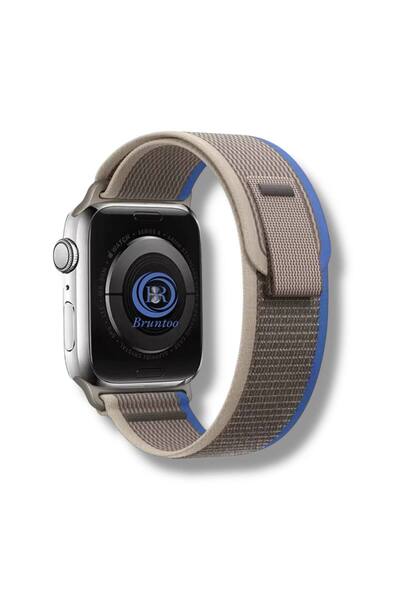 Bruntoo BR Apple Watch Series 10/9/8/7/6/5/4/SE/3/2/1 42mm-41mm-40mm-38mm İle...