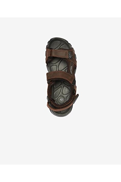 Greyder Erkek Kahverengi Hakiki Deri Sandalet 4Y1CS14520