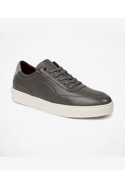 Greyder Men's Smoked Genuine Leather Sneaker Shoes 4Y1Sa17421
