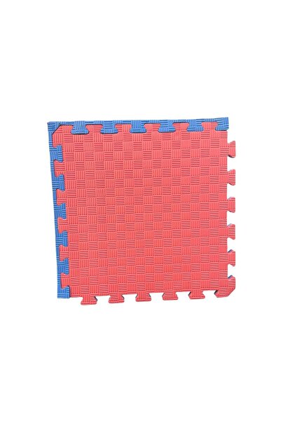 AFFECTİONE Tatami Minderi 20mm 50x50 Çift Yönlü Kullanım Mavi-kırmızı