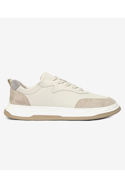 Greyder Men's Light Mink Genuine Leather Sneaker Shoes 4Y1Sa17511