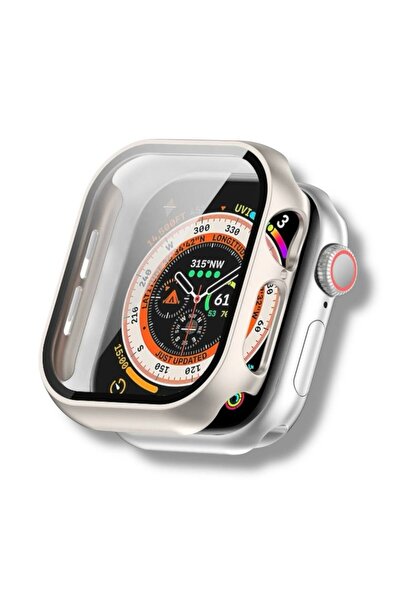 Bruntoo BR Apple Watch Series SE/4/5/6 40 mm Kasa ve Ekran Koruyucu Mika Kılıf .