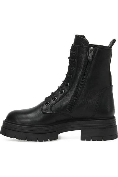 Castle Black Yldz-26254-1 Cizme de damă din piele naturală neagră