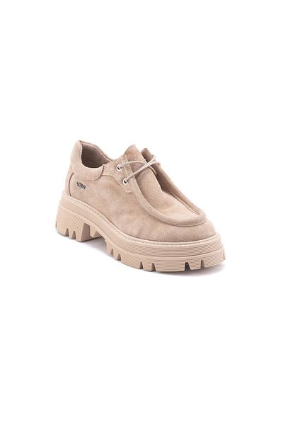 Venüs 2353004 K Beige Women's Suede Shoes