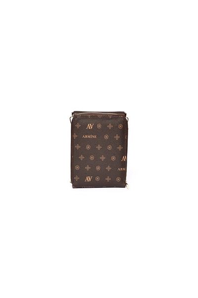 Armine 266 Bag Coffee Printed Brown