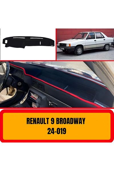 A3D TORPİDO KORUMA Renault 9 Broadway - Torpedo Case Carpet Protector Cover with Front Chest and Panel Protection