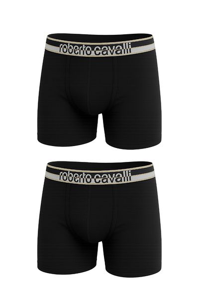 Hakan Tekstil Ανδρικά Premium 2 Pack Navy Blue βαμβακερά χτενισμένα μπόξερ