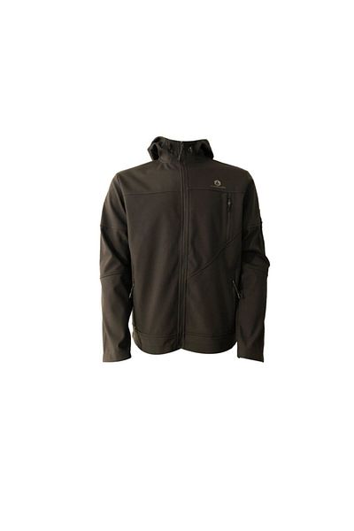 Hammer Jack Palton negru cu glugă Softshell - 602 T48-e Trs 1006