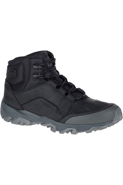 Merrell J91841 Coldpack Ice Mid Wtpf - حذاء رجالي أسود للاستخدام الخارجي