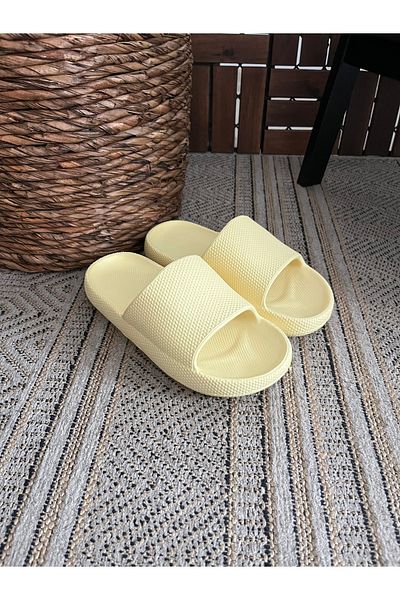 Behtah Kundura Unisex Yezyy Slied Orthopedic Comfortable Non-Slip Sole Beach Sea Pool Garden Daily Slippers