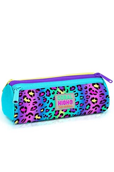 Coral High Dječja šarena Sa leopard dezenom olovka sa tri odjeljka Torba kom ...