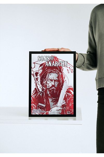Arthopia Πίνακας υψηλής ποιότητας σχεδίου με κορνίζα αφίσας Sons Of Anarchy