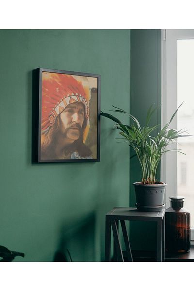Arthopia Barış Manço Καπέλο Ινδιάνων Pinterest Αφίσα με κορνίζα ζωγραφική καλλιτεχνικού σχεδιασμού